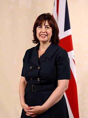 Lucy Powell Leader of the House (cropped full length)