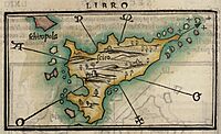 Map of Skyros - Bordone Benedetto - 1547