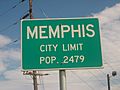 Memphis highway sign IMG 0670