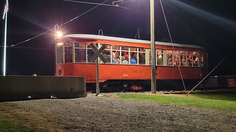 Midwest Electric Railway at Night