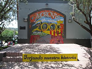 A small plaza in Morovis barrio-pueblo