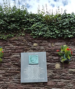Mother Jones Memorial in Cork Ireland
