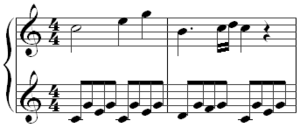 Mozart k545 opening