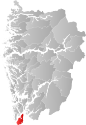 Sveio within Vestland