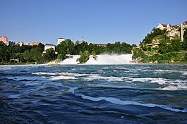 Neuhausen am Rheinfall - Rheinfall - Schloss Laufen - Schloss Wörth 2010-06-24 18-57-14.JPG