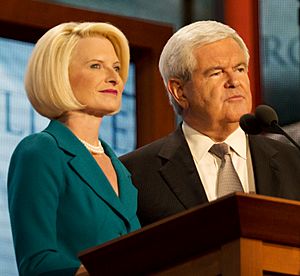 Newt and Callista Gingrich 2012 RNC (7898358692) (cropped)