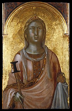 Niccolò di Segna - Saint Lucy - Walters 37756.jpg