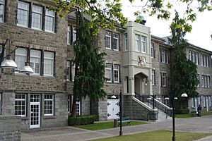 Normal School - outside mall