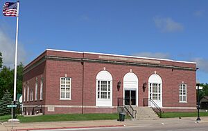 O'Neill, Nebraska post office from SE 1