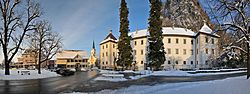 Palast Hohenems Winterpanorama 3