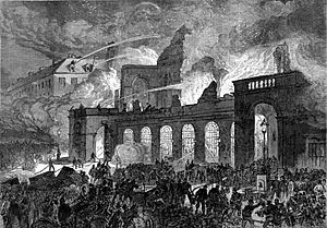 Paris Opera fire 29 10 1873
