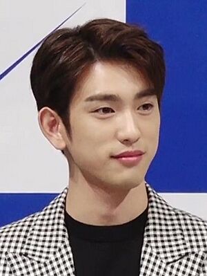 Park Jin-young (1994) at "He Is Psychometric" press conference, 5 March 2019 04