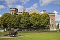 Park in front of Sgt William Merrifield Armoury on Brant Ave. in Brantford, Ontario - panoramio