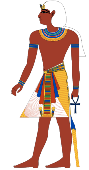 Pharaoh with khat