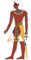 Pharaoh with khat