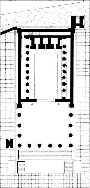 Pompeii Regio 07 Insula 08 Temple of Jupiter plan