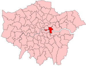 Poplar and Limehouse 2023 Constituency.svg