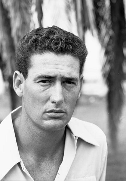 Image: Portrait of Boston Red Sox legend Ted Williams Sarasota Florida