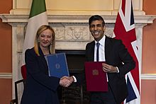 Prime Minister Rishi Sunak meets Italian PM Giorgia Meloni (52850509197)