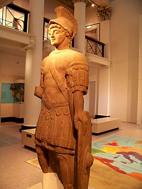 Roman statue of Mars