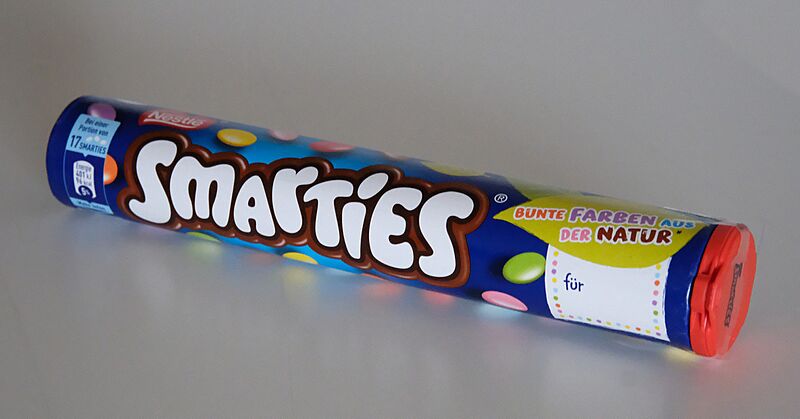 Smarties Riesenrolle