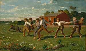 Snap the Whip 1872 Winslow Homer