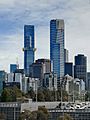 Southbank Melbourne Skyline