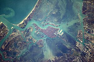 Space Station Flight Over Venice