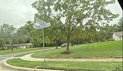 Intersection of Double Creek Parkway and Fern Avenue