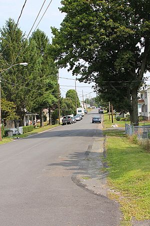 Street in Wilburton Number One, Pennsylvania