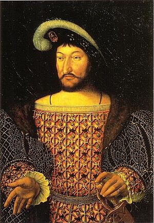 Studio of Joos van Cleve Francis I of France