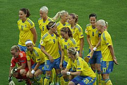 Svenska damlandslaget i fotboll 2013