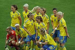 Svenska damlandslaget i fotboll 2013