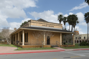 The Cavalry Building, which served as barracks at Fort Brown in Brownsville, Texas, until World War I LCCN2014630473