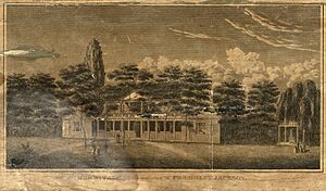The Hermitage, private residence of President Andrew Jackson, 1831