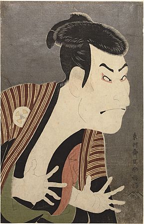 The actor Otani Oniji II as Yakko Edobei - Sharaku - TNM