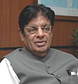 The portrait of the Minister of State for Railways, Shri E. Ahammed
