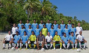 Tuvalu national football team (team picture, 2011)