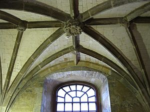 Vaulted ceiling of the Jewel Tower