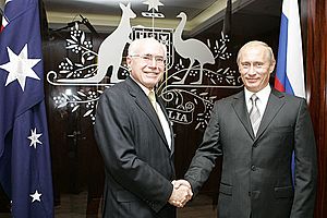 Vladimir Putin with John Howard-1