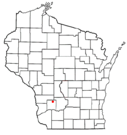 Location of Henrietta, Wisconsin