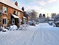 Wilberfoss in the snow - geograph.org.uk - 1726687