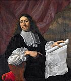 Willem van de Velde II (1633-1707) - (by Lodewijk van der Helst, 1672)
