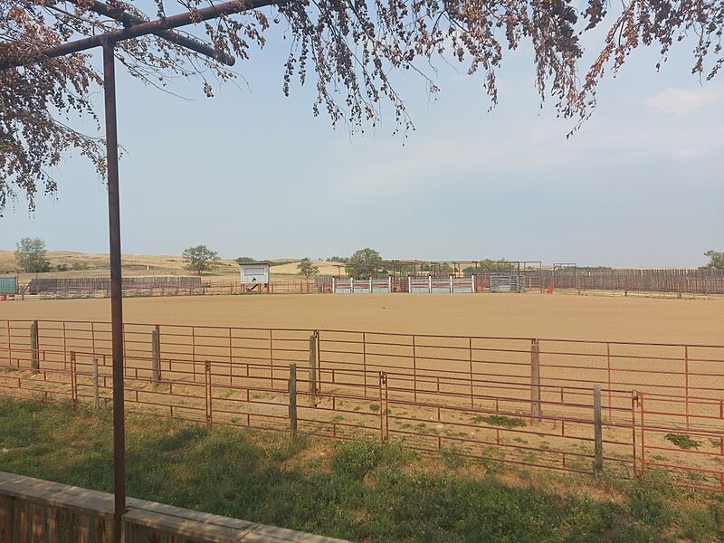 Wood Mountain rodeo grounds