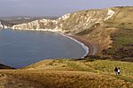 Worbarrow bay from gold down dorset02