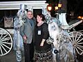 X. Atencio and Carrie try to hitch a ride