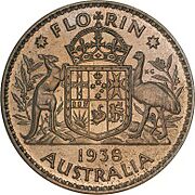 1939-Australian-Florin-Reverse