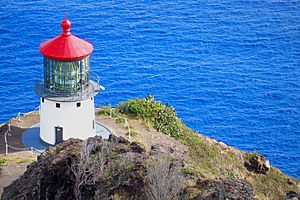 A153, Oahu, Hawaii, USA, Makapu'u Point, lighthouse, 2007