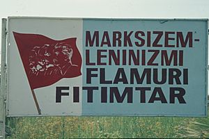 Albanian Poster in 1978