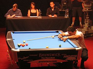 Alex Lely at the World Pool Trickshot Masters 2007